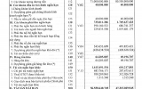 Bảng tóm tắc BCTC quý 2 năm 2018